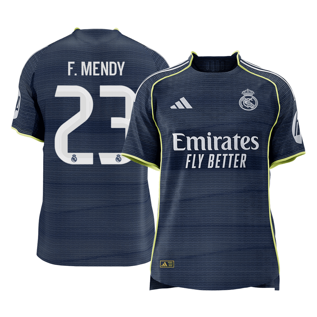 Real Madrid venkovní fotbalový dres 2025/26 hráčská verze F.MENDY #23