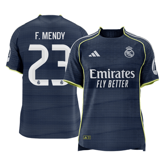 Real Madrid venkovní fotbalový dres 2025/26 hráčská verze F.MENDY #23