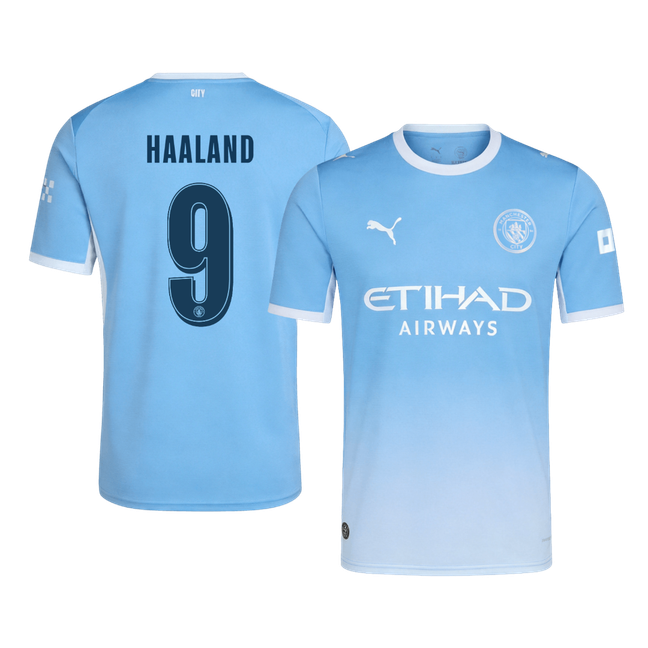 Manchester City domácí fotbalový dres 2026/27 HAALAND #9 UCL