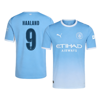 Manchester City domácí fotbalový dres 2026/27 HAALAND #9 UCL