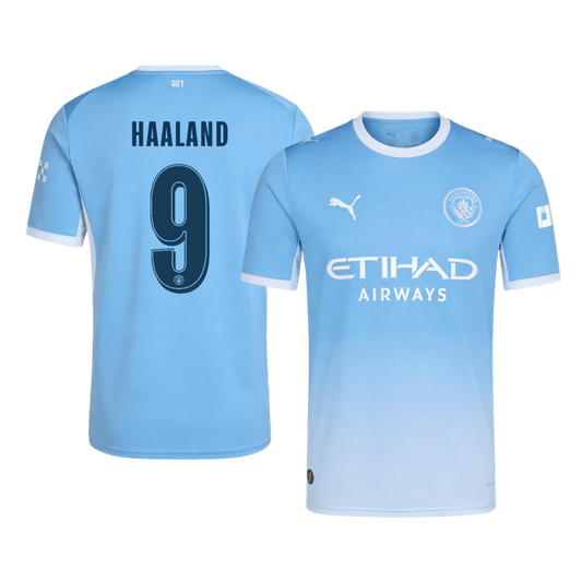 Manchester City domácí fotbalový dres 2026/27 HAALAND #9 UCL