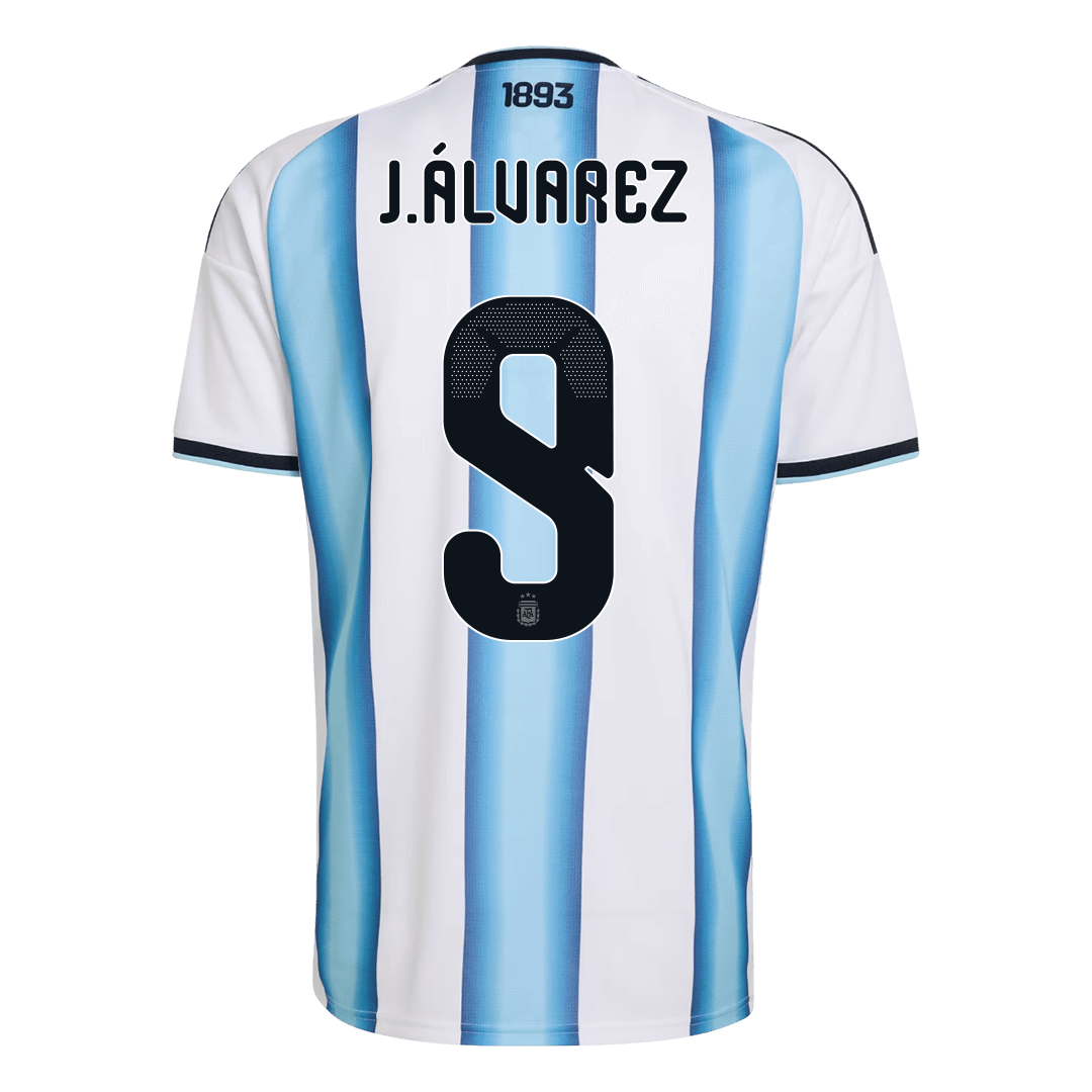 Argentina Domácí fotbalový dres MS 2026 J.ÁLVAREZ #9