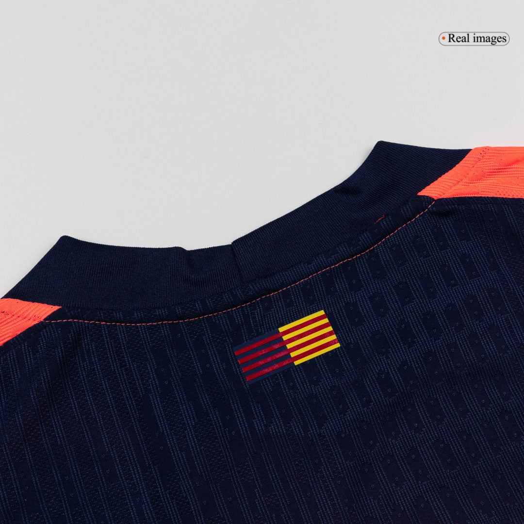 Barcelona třetí fotbalový dres 2025/26 hráčská verze