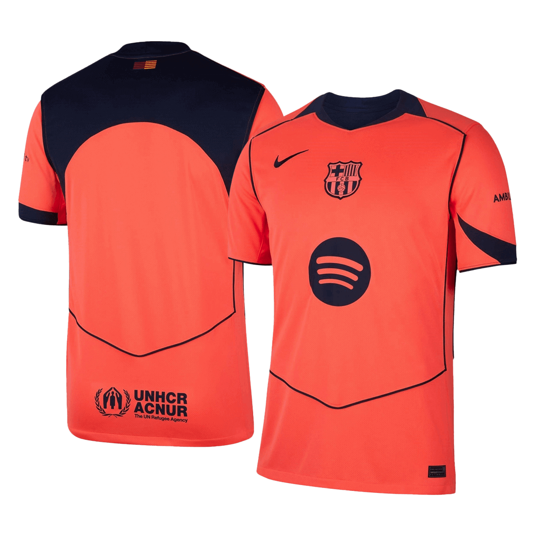 Barcelona třetí fotbalový dres 2025/26