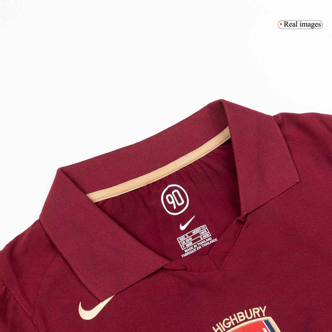 Arsenal domácí retro dres 2005/06 dlouhý rukáv