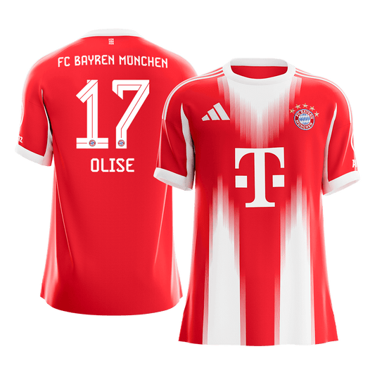 Bayern Mnichov domácí fotbalový dres 2025/26 OLISE #17