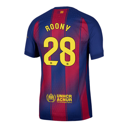 Barcelona domácí fotbalový dres 2025/26 hráčská verze ROONY #28