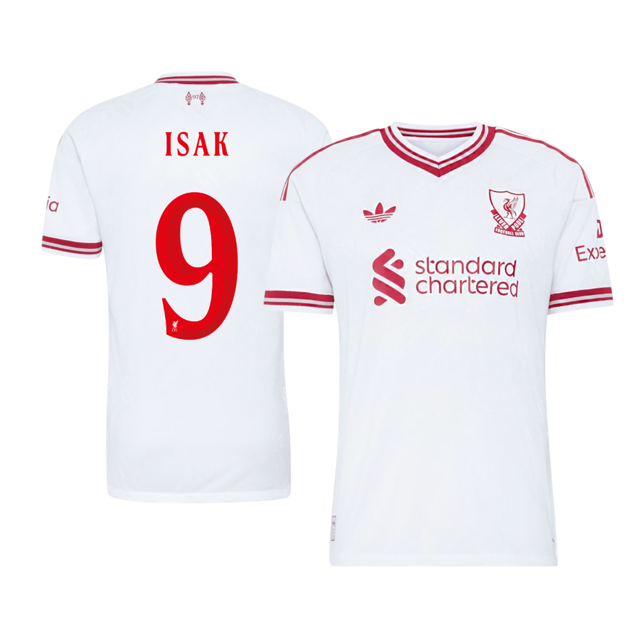Liverpool venkovní dres 2026/27 hráčská verze ISAK #9 UCL