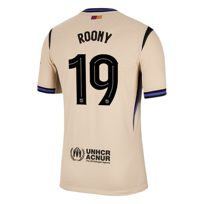 Venkovní Fotbalový Dres Barcelona 25/26 Authentic ROONY #19 UCL