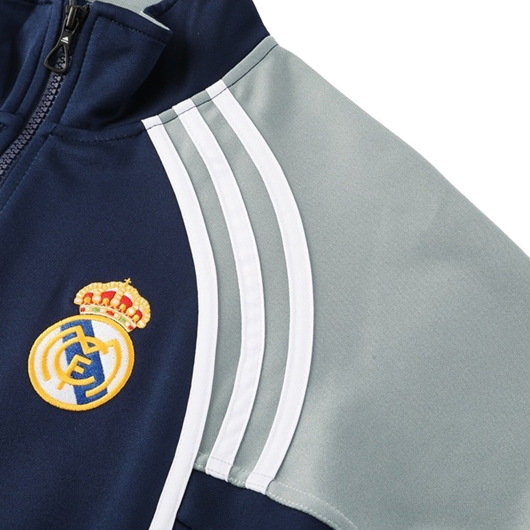 Real Madrid tréninková bunda 2025/26 námořnická modrá