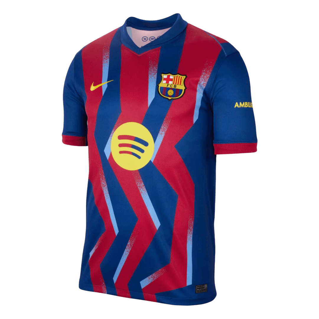 Barcelona čtvrtá fotbalový dres 2025/26 PEDRI #8