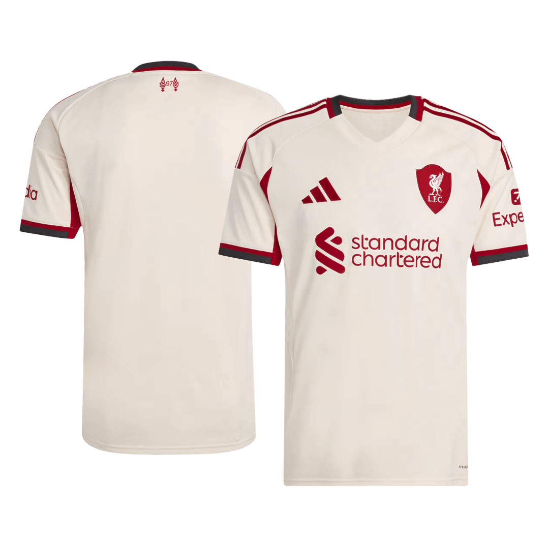 Liverpool venkovní fotbalový dres 2025/26