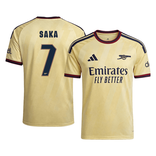 Arsenal třetí dres 2026/27 hráčská verze SAKA #7 UCL