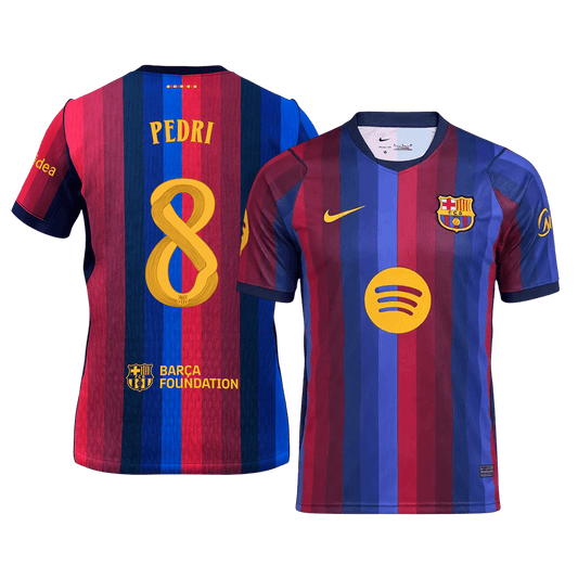 Barcelona domácí fotbalový dres 2026/27 PEDRI #8