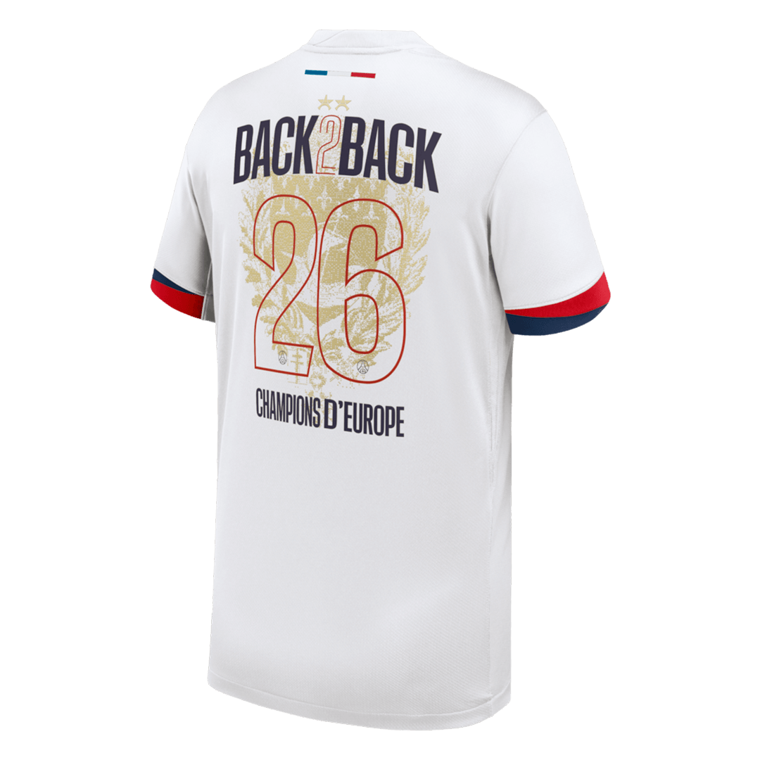 PSG venkovní fotbalový dres 2024/26 Champions of Europe #26