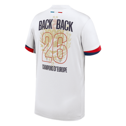 PSG venkovní fotbalový dres 2024/26 Champions of Europe #26