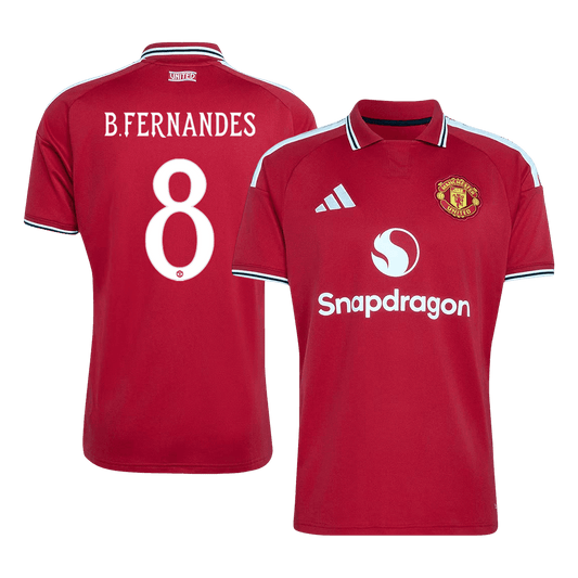 Manchester United domácí fotbalový dres 2026/27 B.FERNANDES #8 UCL