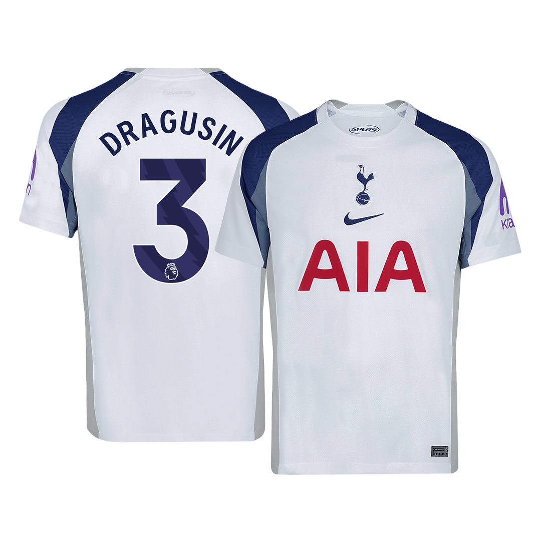 Tottenham Hotspur domácí fotbalový dres 2025/26 DRAGUSIN #3