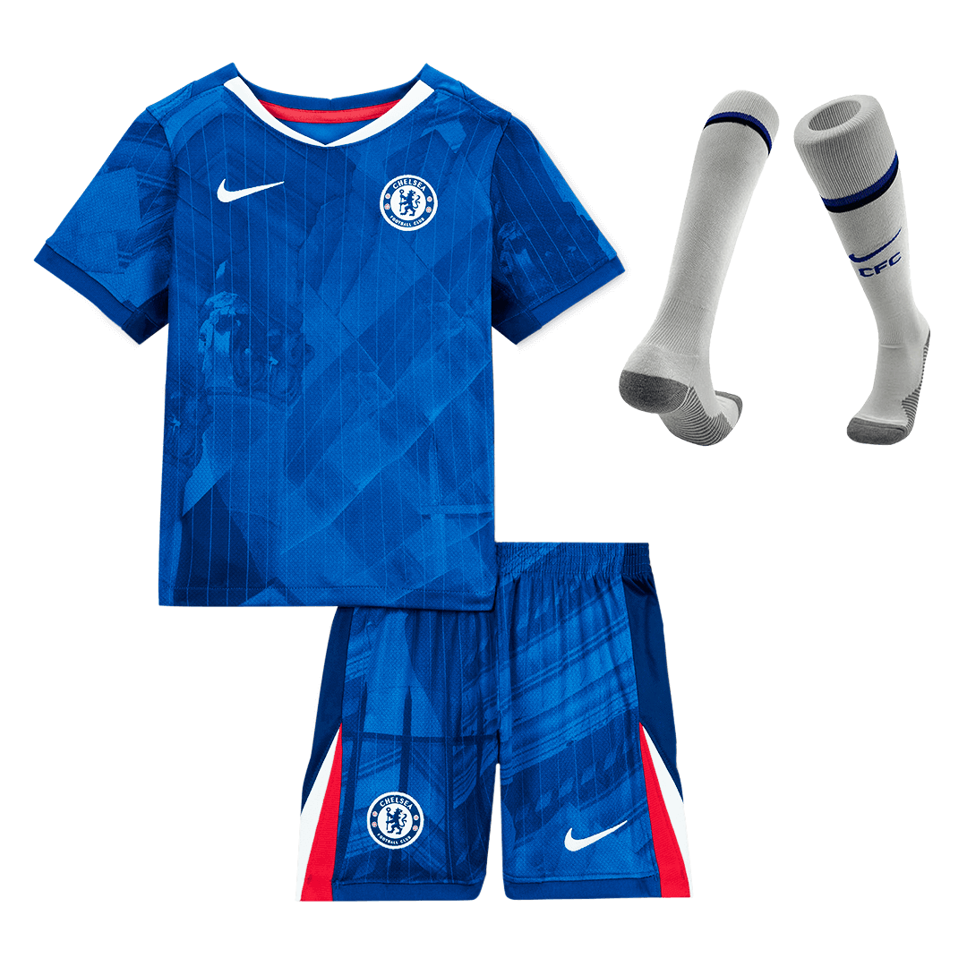 Chelsea dětská domácí kompletní sada 2025/26