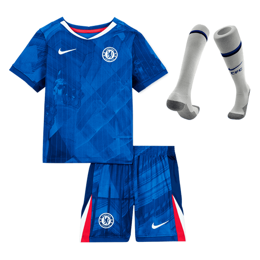 Chelsea dětská domácí kompletní sada 2025/26