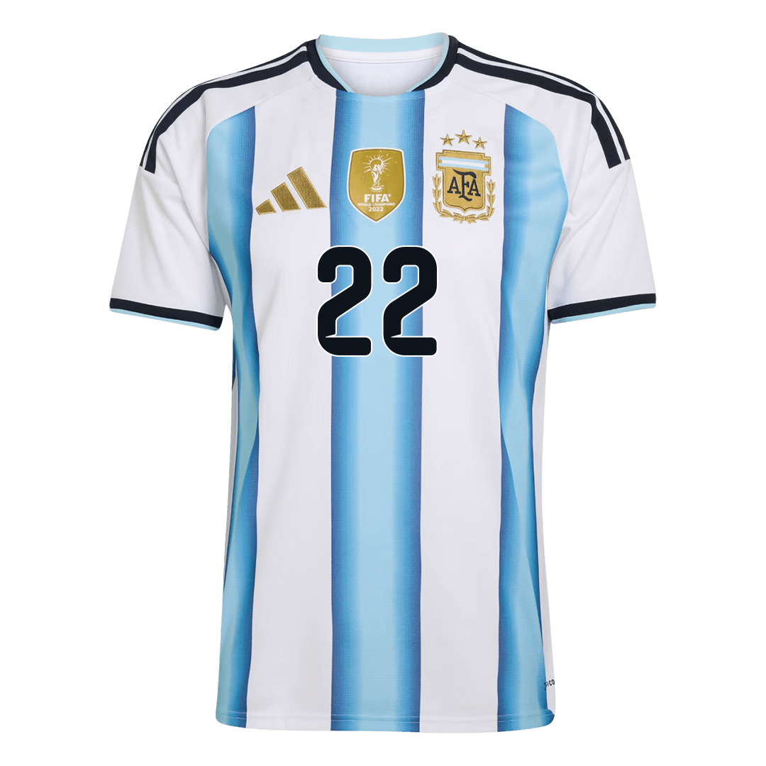 Argentina Domácí fotbalový dres MS 2026 L.MARTÍNEZ #22