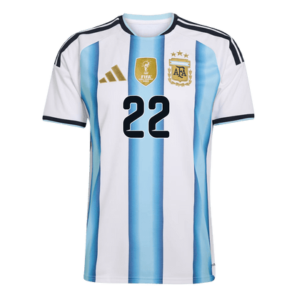 Argentina Domácí fotbalový dres MS 2026 L.MARTÍNEZ #22