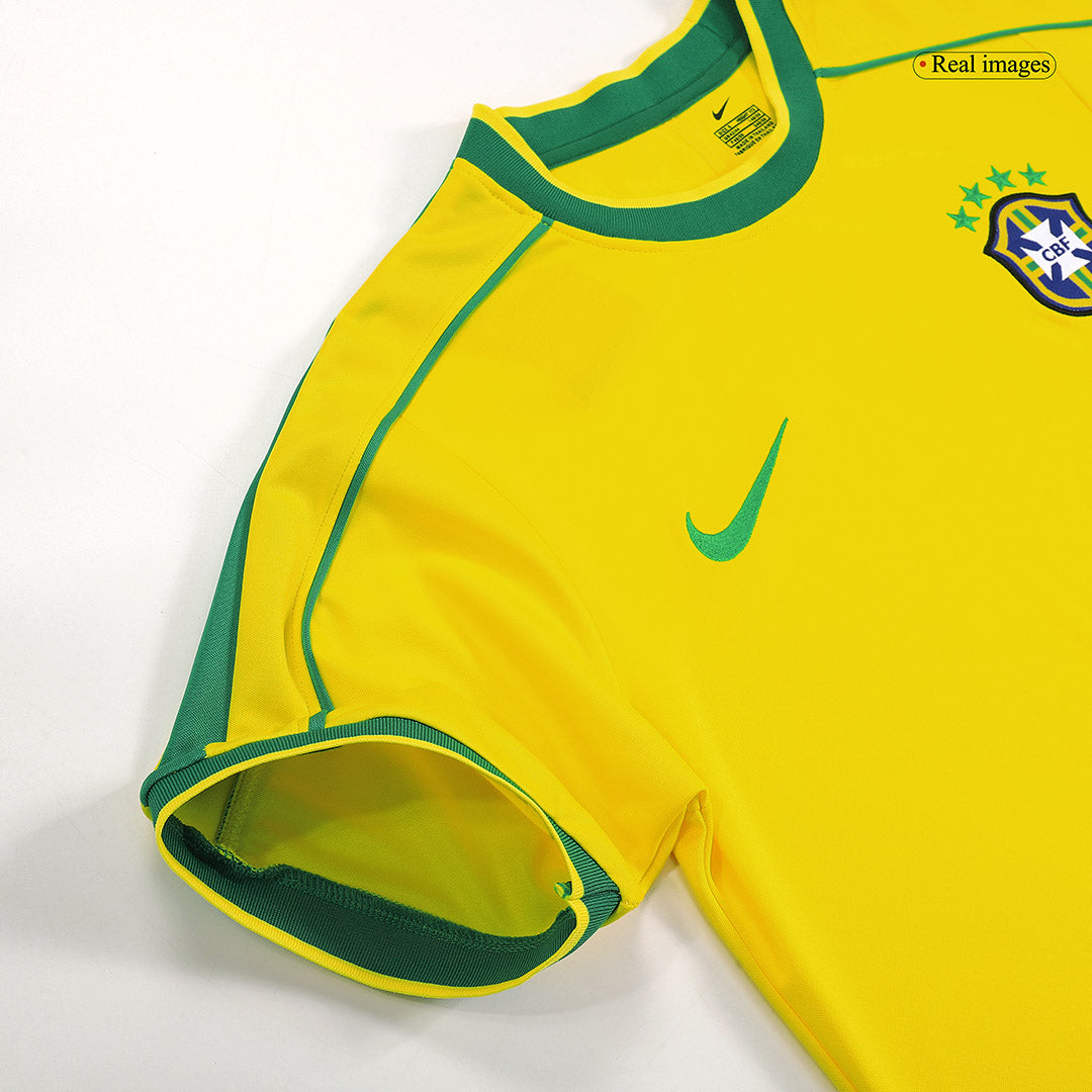 Domácí Retro Dres Brazil 1998