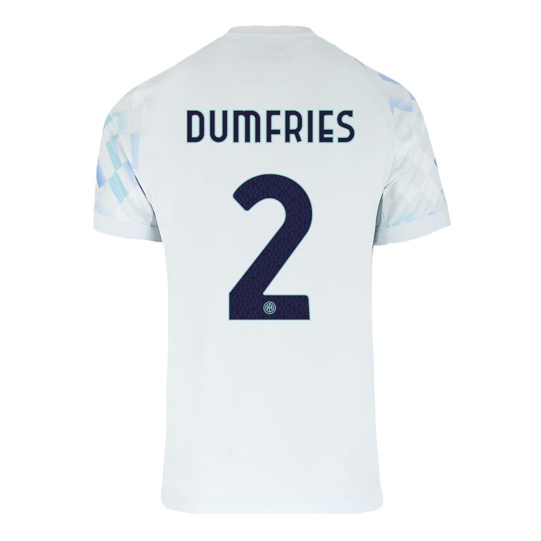 Inter Milán venkovní fotbalový dres 2025/26 DUMFRIES #2