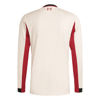 Liverpool venkovní fotbalový dres 2025/26 dlouhý rukáv