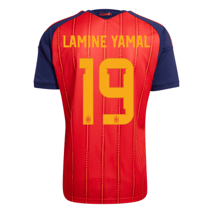 Španělsko domácí dres MS 2026 hráčská verze LAMINE YAMAL #19