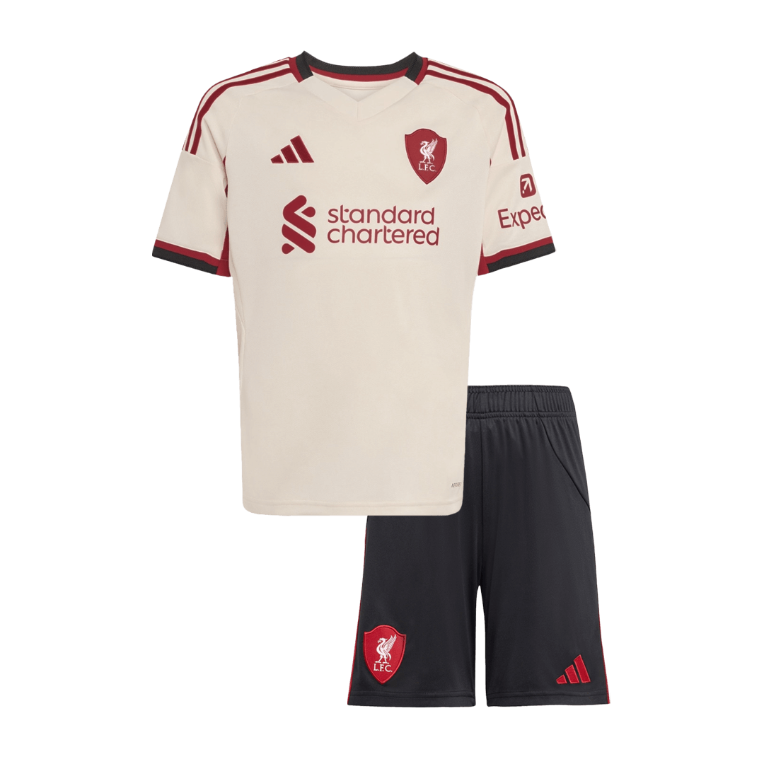 Liverpool dětská venkovní sada dresu 2025/26