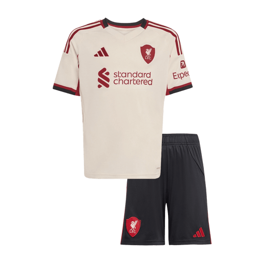 Liverpool dětská venkovní sada dresu 2025/26