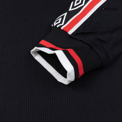 Manchester United venkovní retro dres 1998 dlouhý rukáv