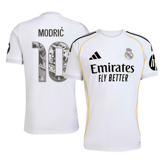 Domácí Fotbalový Dres Real Madrid 25/26 MODRIĆ Special #10