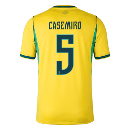 Brazílie domácí fotbalový dres MS 2026 CASEMIRO #5