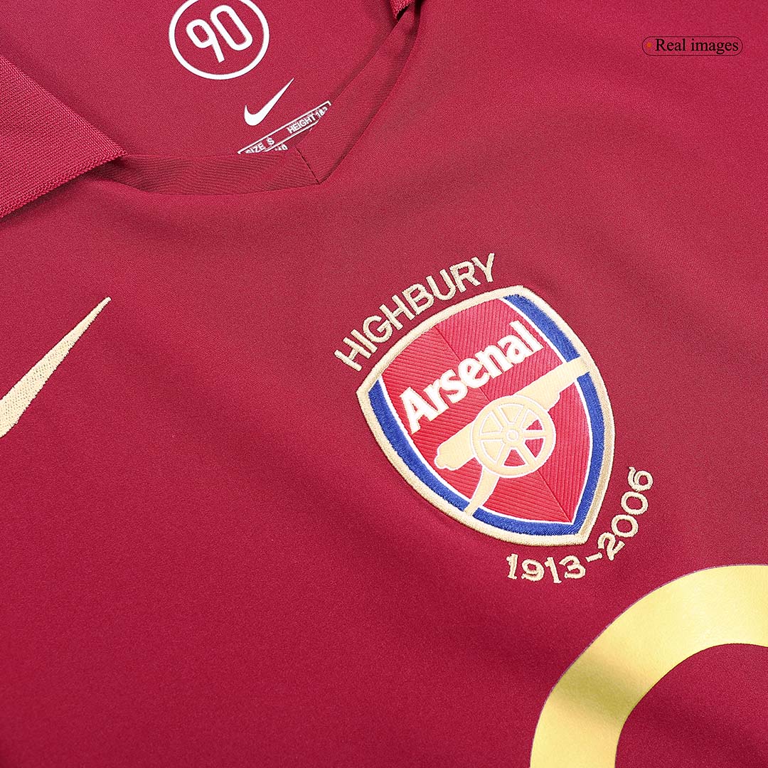 Domácí Retro Dres Arsenal 2005/06 BERGKAMP #10
