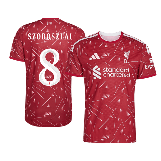 Liverpool domácí dres 2026/27 hráčská verze SZOBOSZLAI #8 UCL
