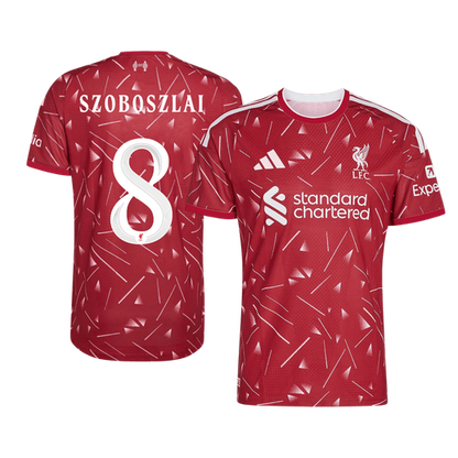 Liverpool domácí dres 2026/27 hráčská verze SZOBOSZLAI #8 UCL