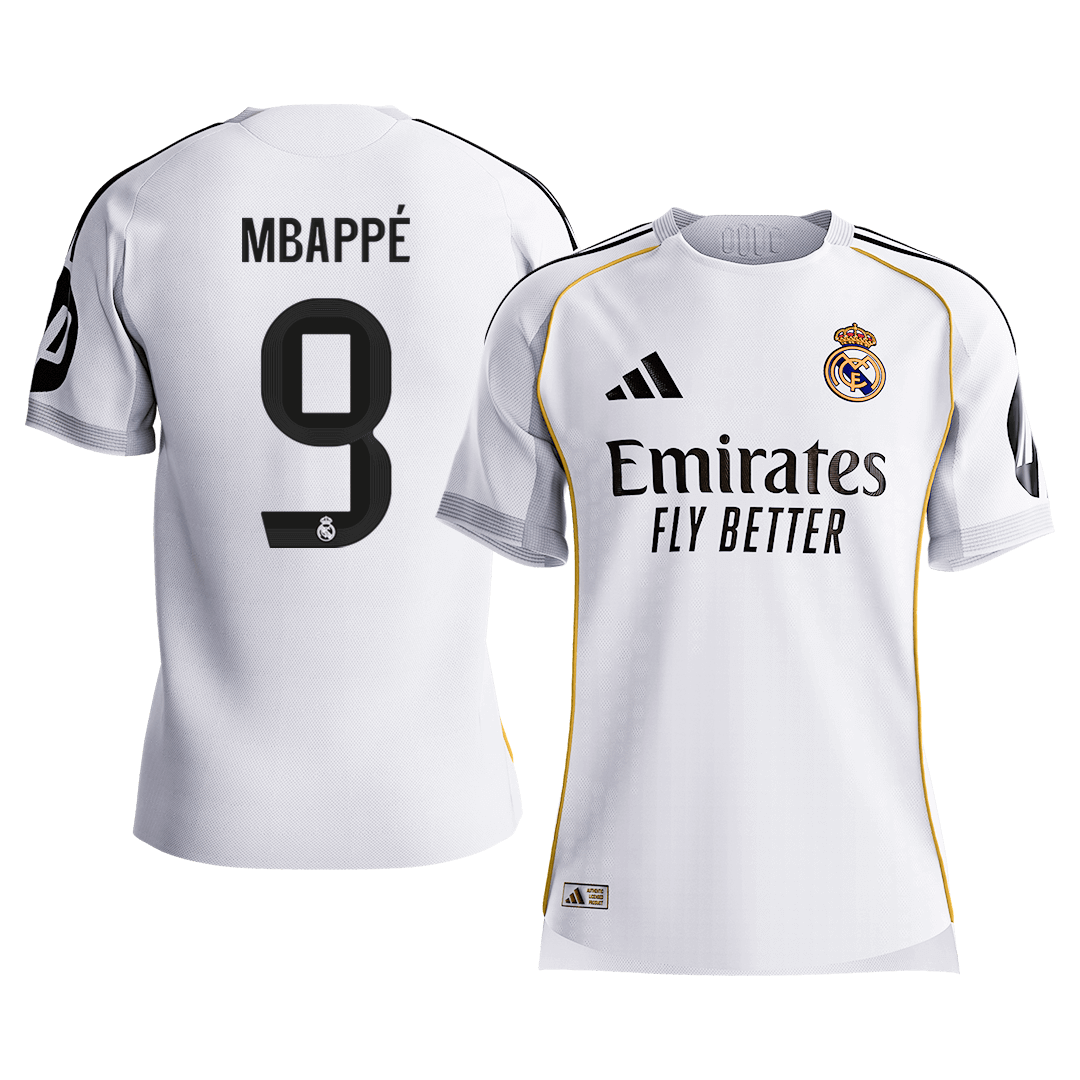 Domácí Fotbalový Dres Real Madrid 25/26 Authentic MBAPPÉ #9