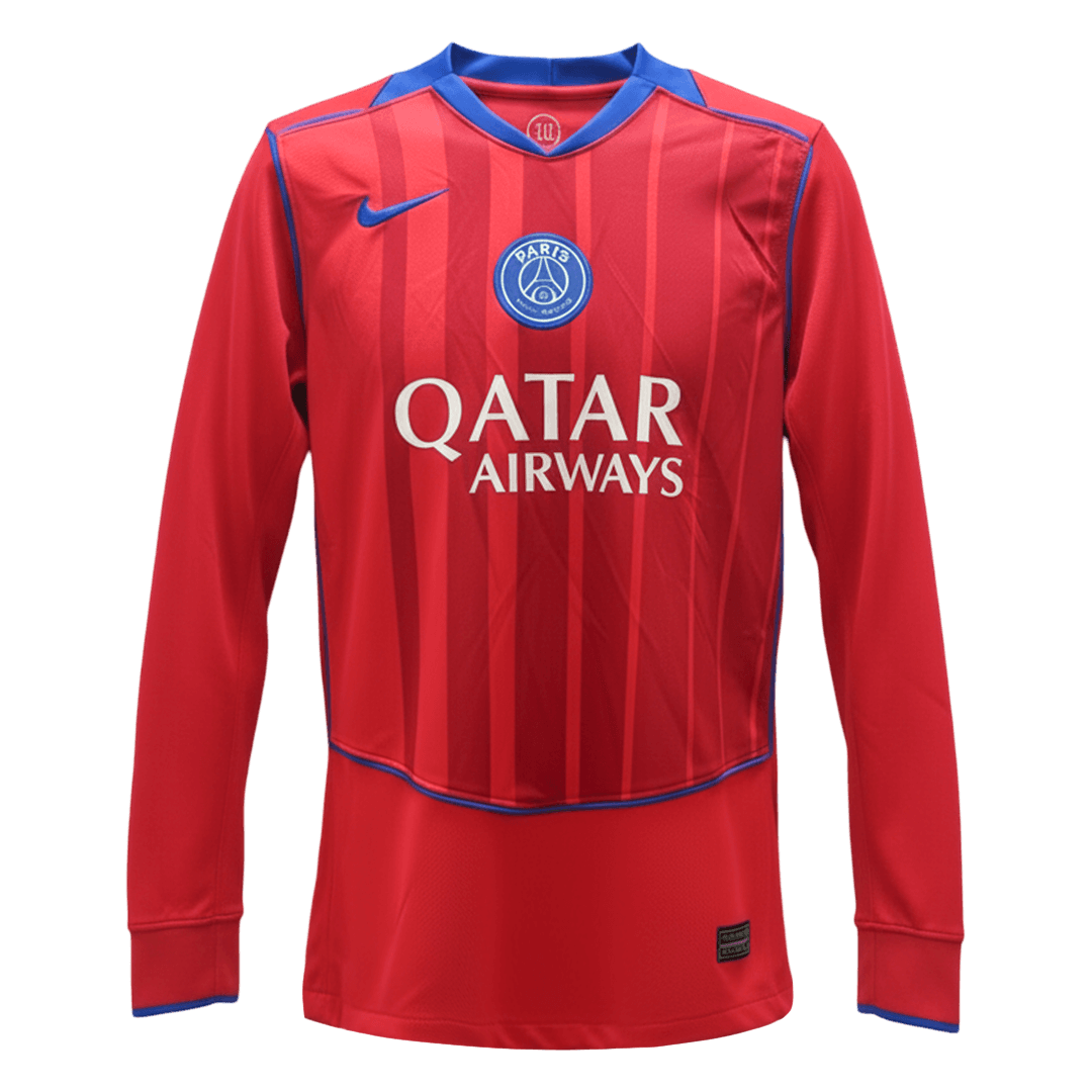 PSG třetí fotbalový dres 2025/26 dlouhý rukáv