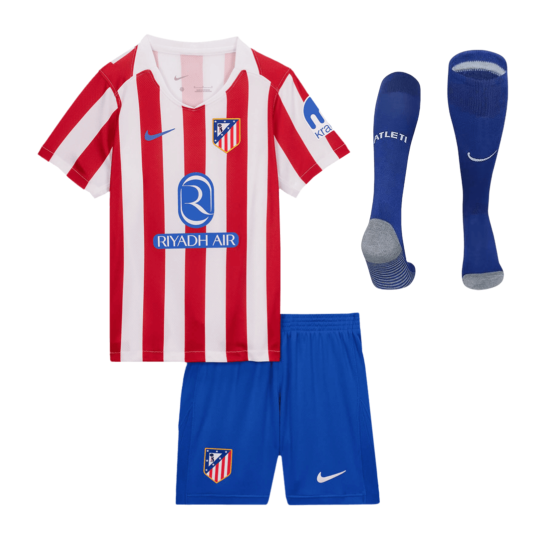 Atletico Madrid dětská domácí kompletní sada 2025/26