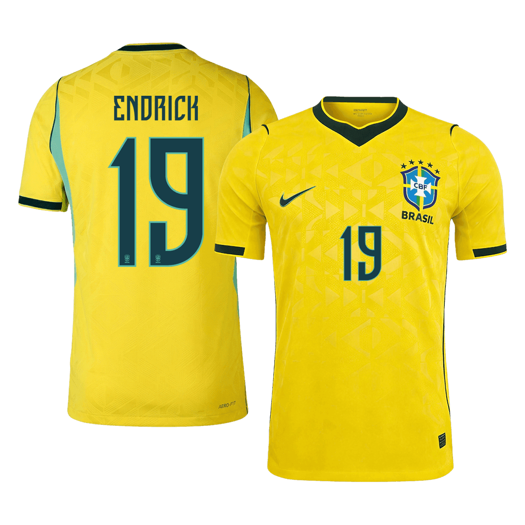 Brazílie domácí dres MS 2026 hráčská verze ENDRICK #19