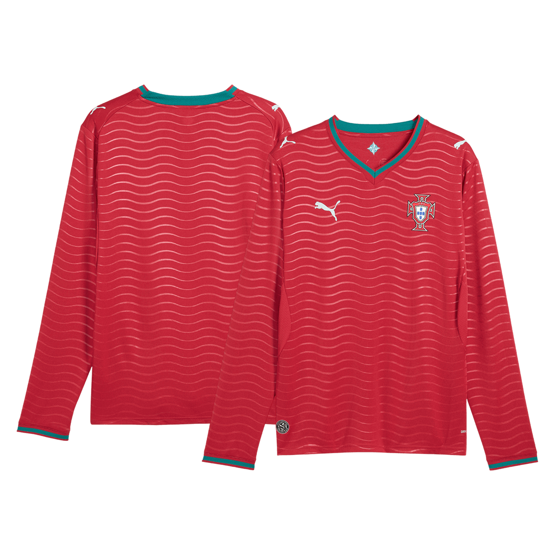 Portugalsko domácí fotbalový dres MS 2026 dlouhý rukáv