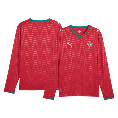 Portugalsko domácí fotbalový dres MS 2026 dlouhý rukáv