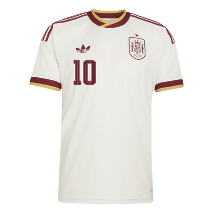 Španělsko venkovní fotbalový dres MS 2026 OLMO #10