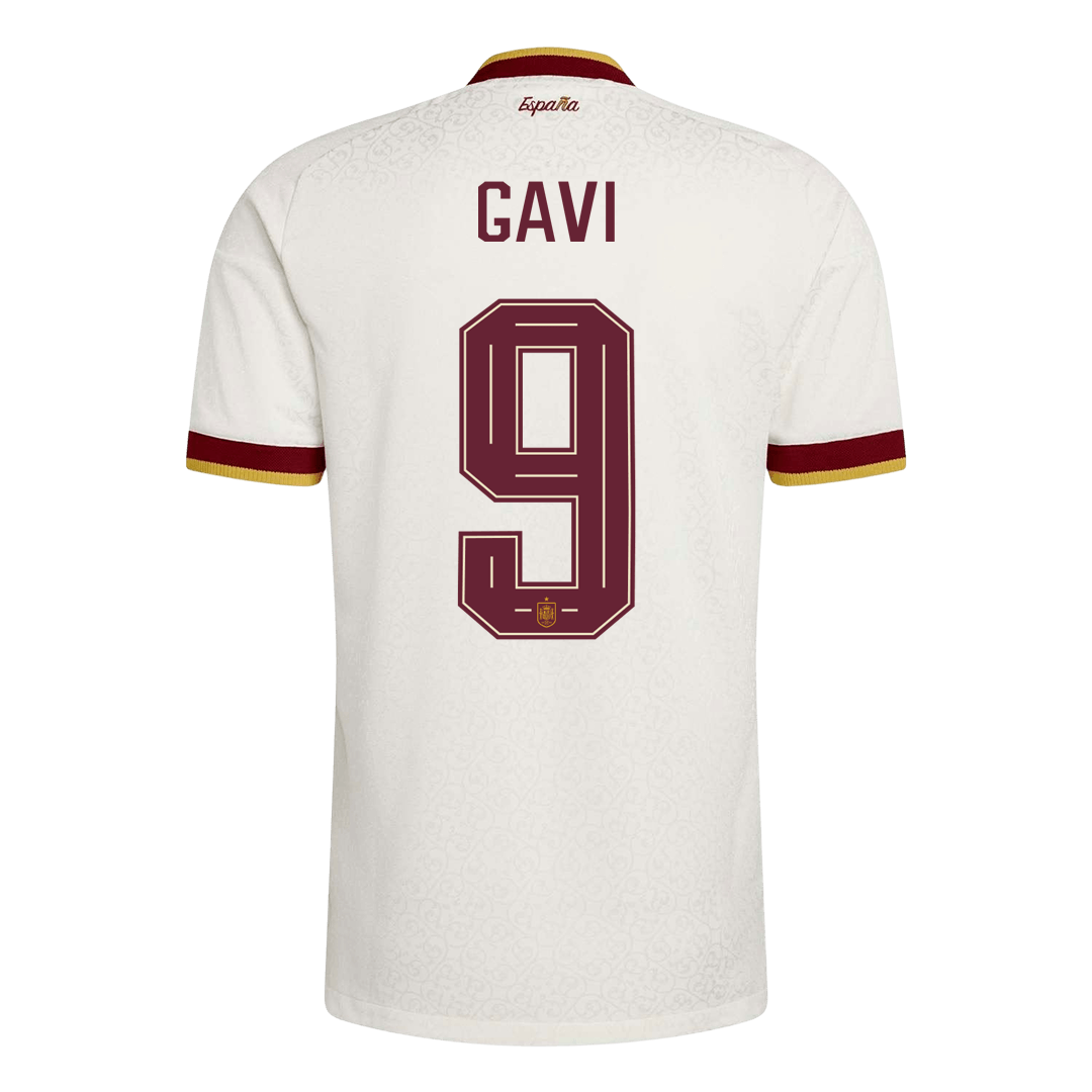Španělsko venkovní dres MS 2026 hráčská verze GAVI #9