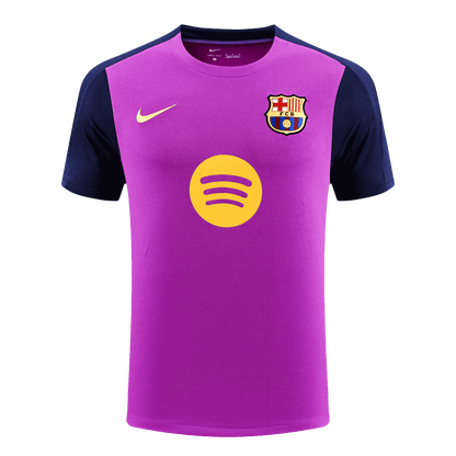 Barcelona předzápasový fotbalový dres 2025/26 - fialová
