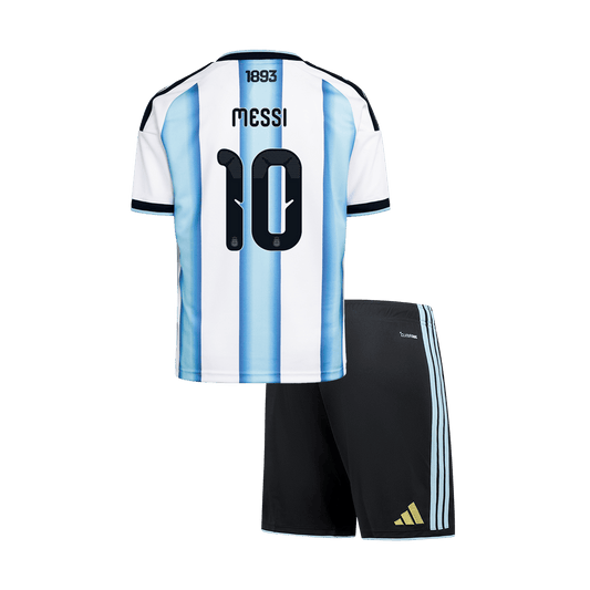Argentina dětská domácí sada dresu MS 2026 MESSI #10