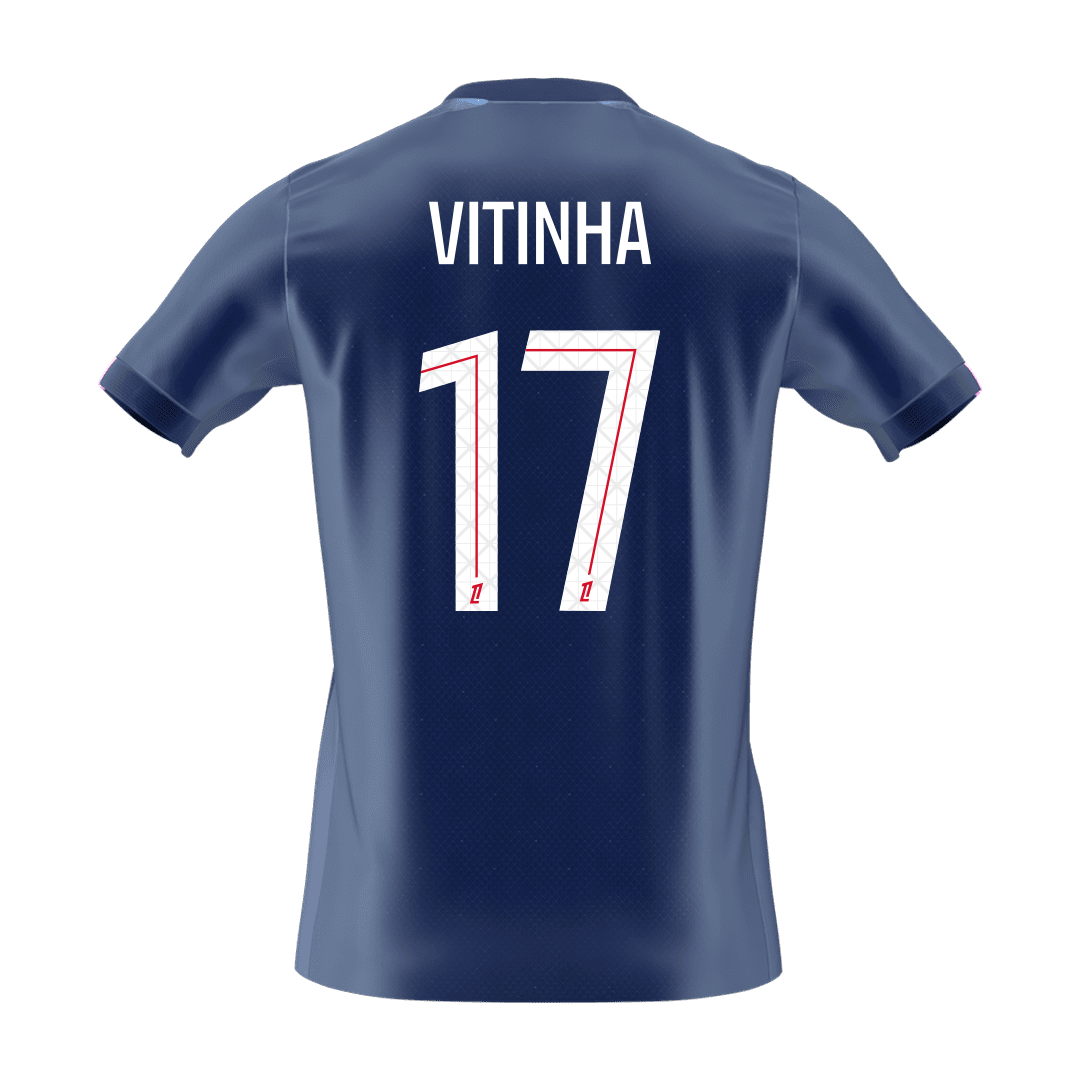 PSG domácí fotbalový dres 2025/26 VITINHA #17