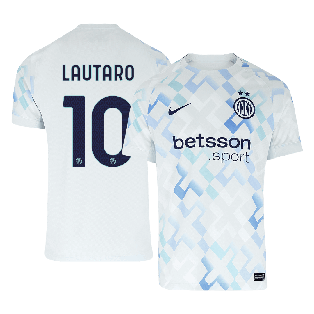 Inter Milán venkovní fotbalový dres 2025/26 LAUTARO #10